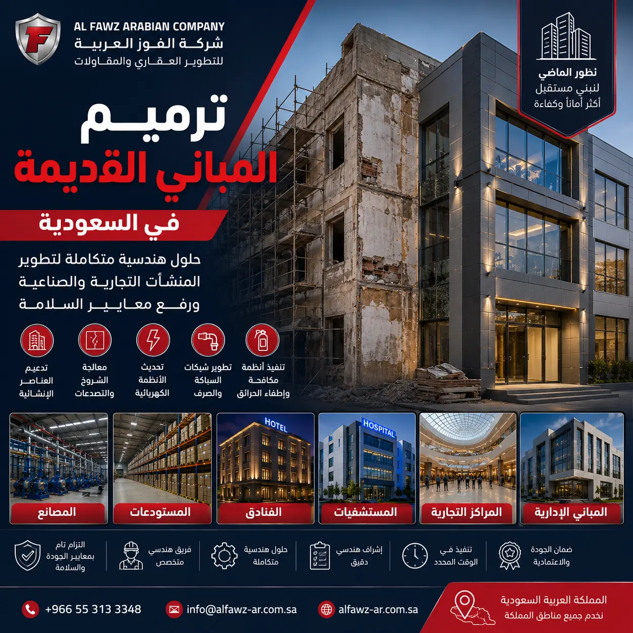 ترميم المباني القديمة في السعودية
